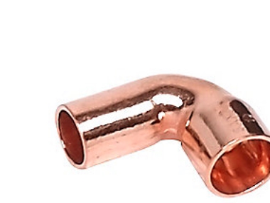 Vinkel 90° 22 mm - med muffe og glat ende | VVS Artiklar - Rör & Kopplingar - Kopparrör och rördelar | GameStuff