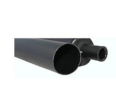 Mellanvägg shrinkflex med självhäftande RGM 85/25 mm Svart 1,2 m | EL Artiklar - Kablar och ledningar - Krympemateriale | GameStuff