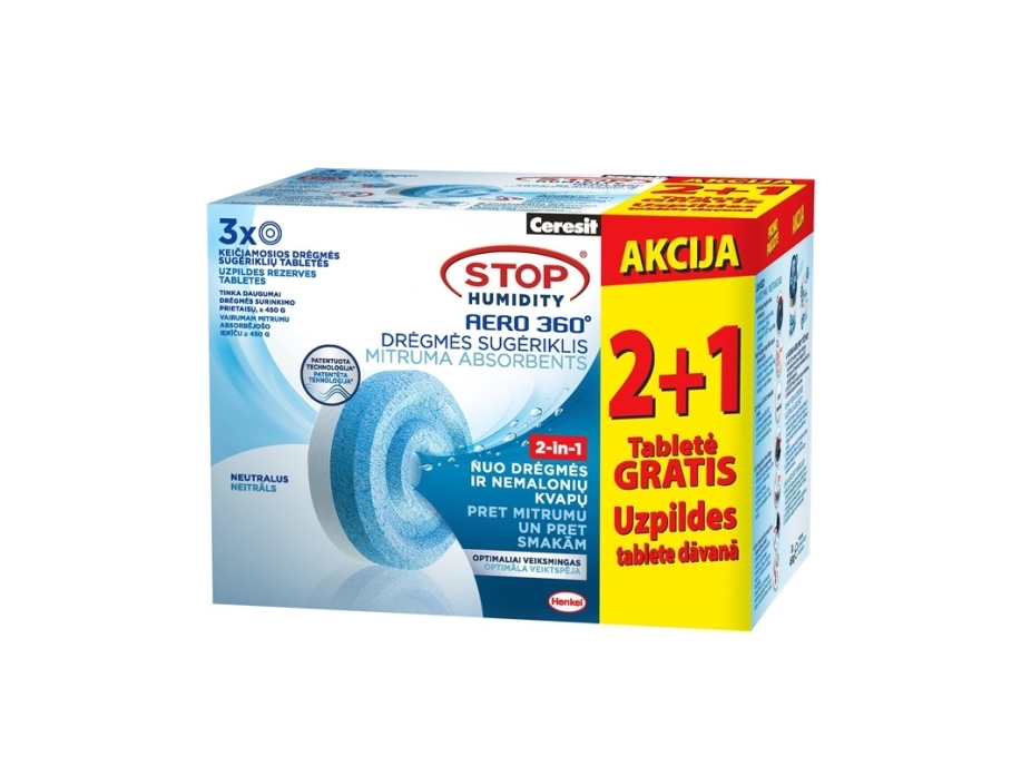 Jetworld Tablets Til Fugtabsorber - Promo 3X450g