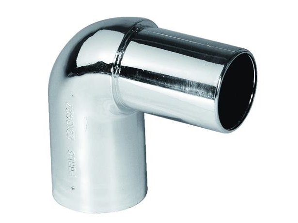 Armbåge Nolato krom 32mm 90gr med spets | N - A | GameStuff