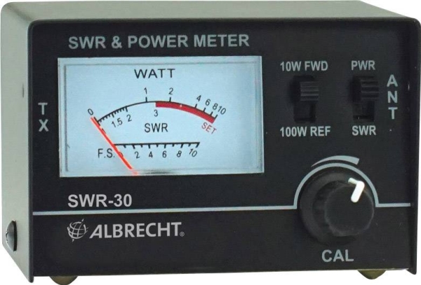 SWR-mätare Albrecht SWR30 4412 | Tele & GPS - Hobbyradio - Tillbehör | GameStuff