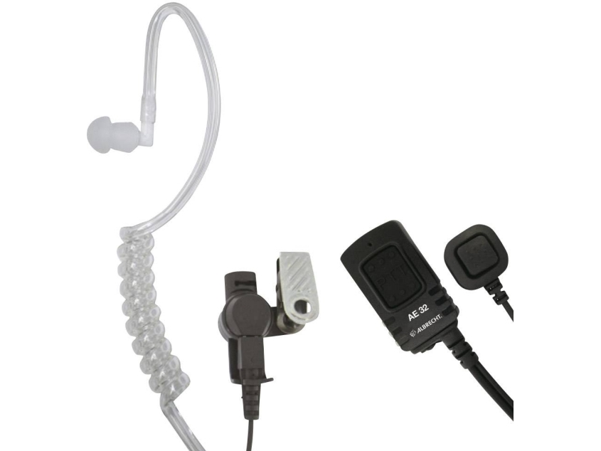 Hörlurar/headset Albrecht AE 32 41632 1 st | Tele & GPS - Hobbyradio - Tillbehör | GameStuff