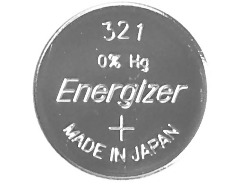 Energizer Silberoxid 321 Batterie (1 Packung)