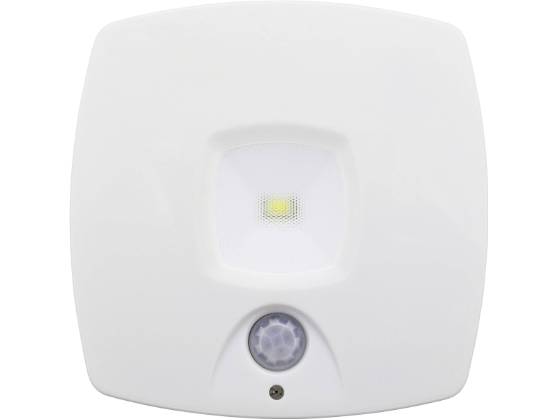 Müller-Licht 27700015 LED-nattljus med rörelsesensor Square LED (RGB) Dagsljus vit vit vit | Belysning - Inomhusbelysning - Barnlampor | GameStuff