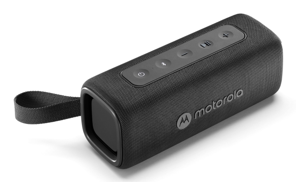 Motorola Rokr 600, 30 W, Kabellos, 10 M, Tragbarer Stereo-Lautsprecher, Schwarz, Tasten