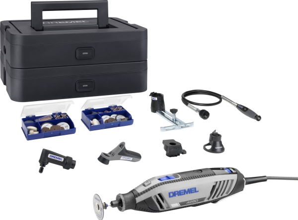 Dremel 4250 128 st + tillbehör | Elverktyg - DIY - Elverktyg 230V - Multiverktyg | GameStuff