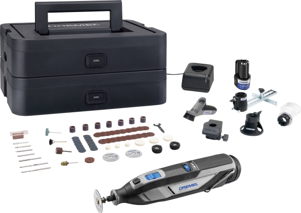 Dremel 8240 2,0 Ah 12V 65tlg. | Elverktyg - DIY - Elverktyg 230V - Multiverktyg | GameStuff