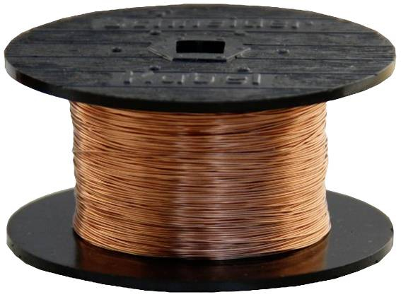Econ Connect Lakeret Kobbertråd Udvendig Diameter (Inkl. Isoleringslak)=0,2 Mm 100 M
