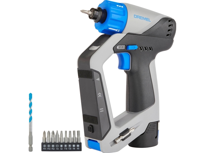Dremel 3-i-1 trådløs skrutrekker 12V 2 Ah DD12V-S1