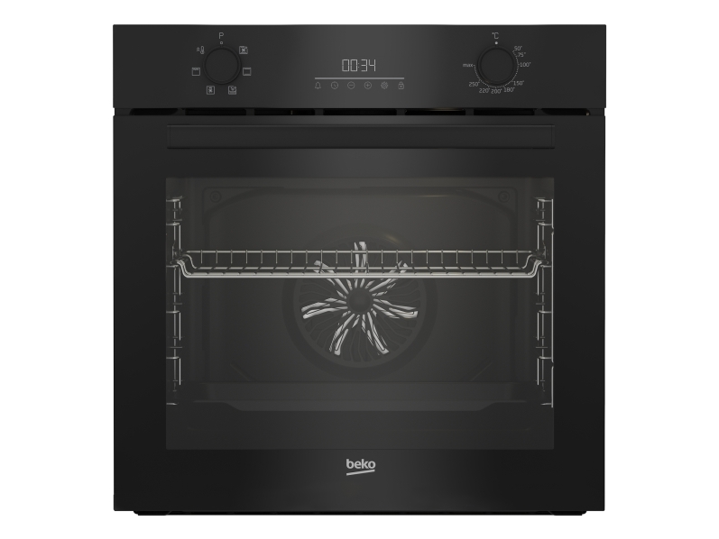 Beko b300 BBIES17300B, Keskikokoinen, Sähköuuni, 72 L, 2400 W, 72 L, Höyry