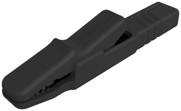 SKS Hirschmann AK 2 S Crocodile Clip Screw Clamp, Connector Black | EL Artiklar - Andra EL - krokodilnäbb | GameStuff