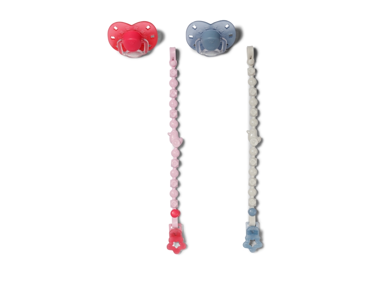 Baby Born Dummy With Clip 2 Assorted, Dukkesut & Sutholder, 3 År