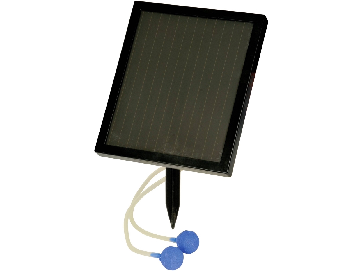 Hozelock 3537, Luftpumpe, Grå, Metall, Solar, 0,9 W, 7 V | Sällskapsdjur - Trädgårdsdamm - Pumpar och filter | GameStuff