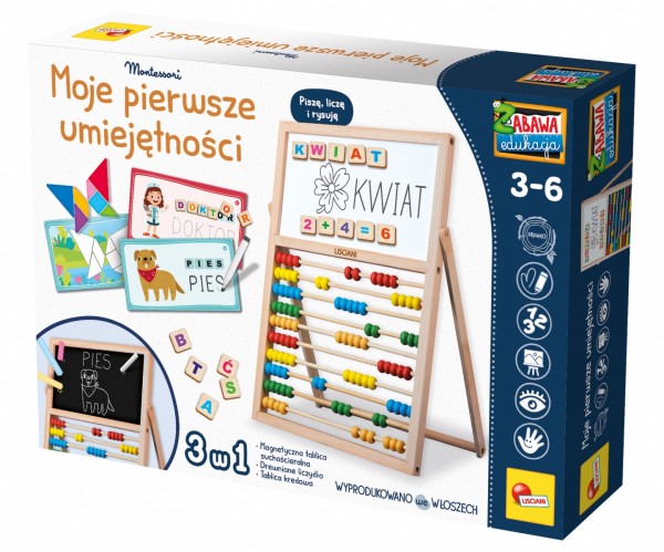 LISCIANI MONTESSORI MINE FØRSTE FÆRDIGHEDER