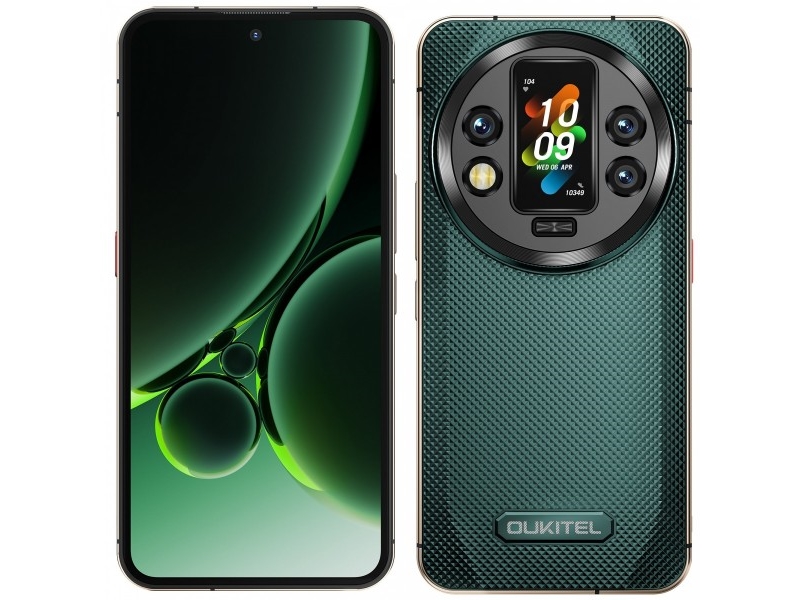 Oukitel Wp200 Pro 5G 6,7" 24Gb/1Tb Ds 8800Mah Grøn