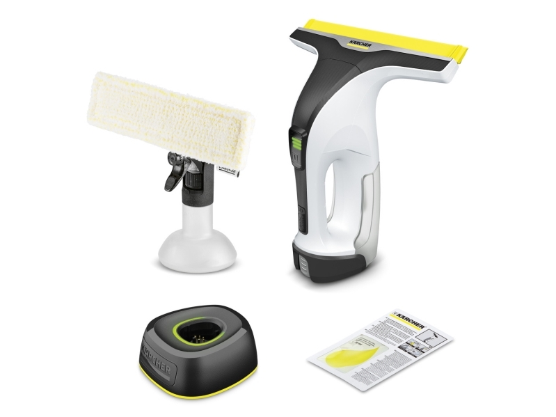 Kärcher WV 4-4 PLUS Batterisats Elektrisk fönsterputsare 0,15 l Svart, Vit, Gul (1.633-542.0) | Huset - Tvätt & Rengöring - Fönstertvätt | GameStuff