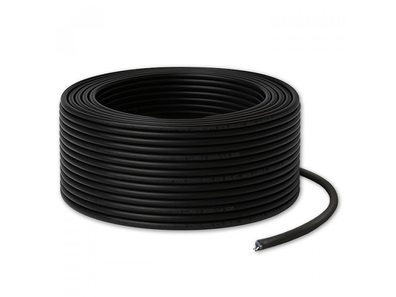 Qoltec Utp Twisted Pair Netzwerkkabel | Cat6 | Hochgeschwindigkeit 1Gbps | Lan | 50M | Schwarz