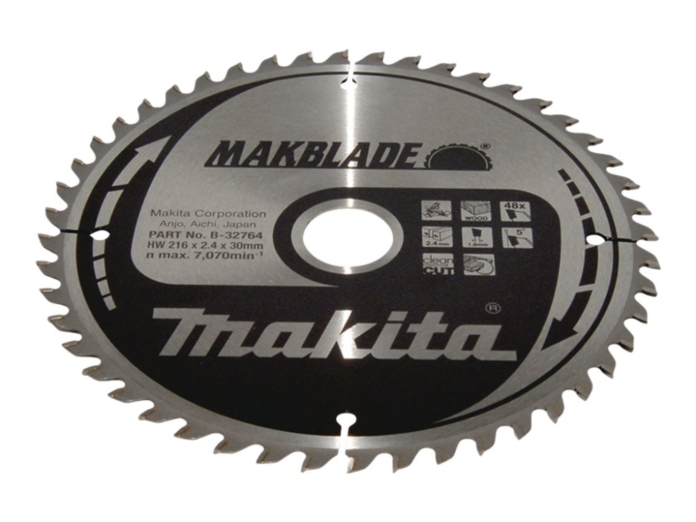 Makita Kreissägeblatt 216X30x48z Makblade Wood