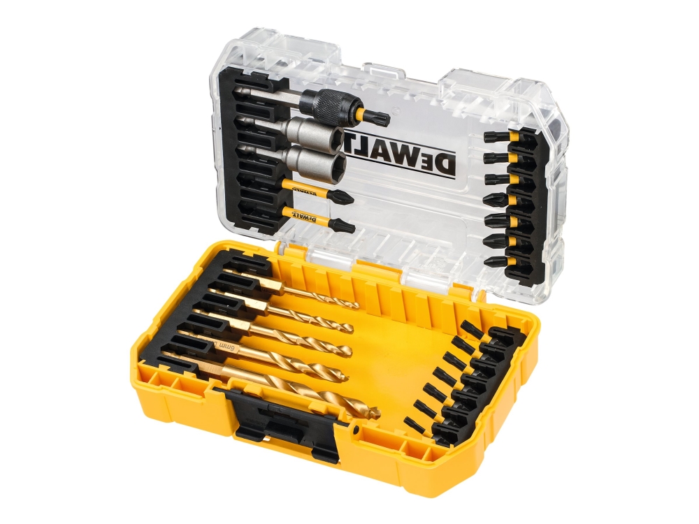 DeWALT FLEXTORQ DT70738T-QZ - Skruetrækker og borebitsæt - 25 stykker