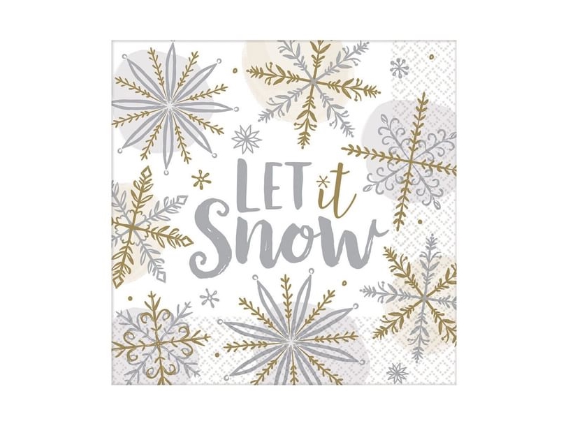 Let It Snow Servietter