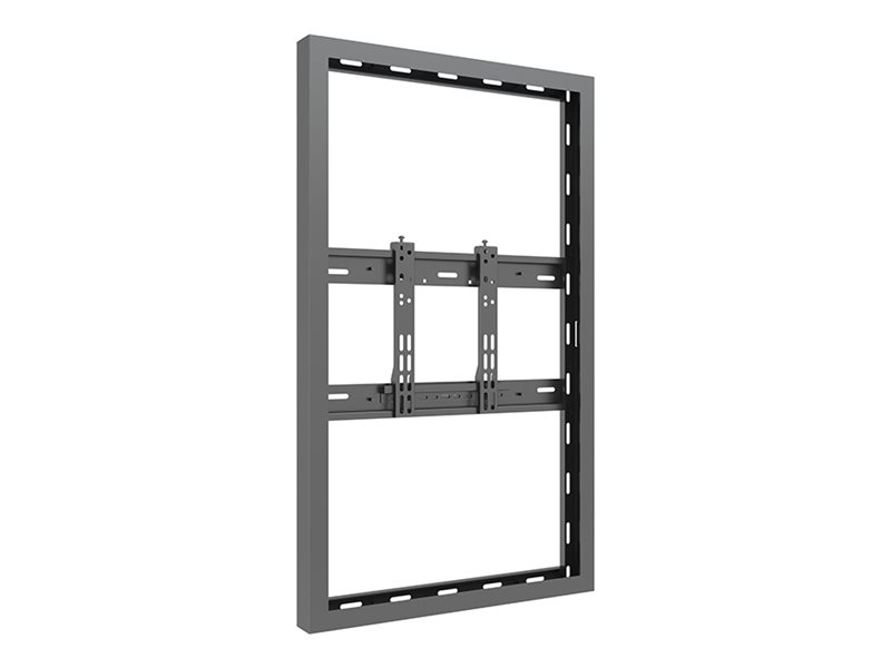 Multibrackets M Pro Series - Indelukke - Tynd - For Fladt Panel - Universal - Stål - Sort - Skærmstørrelse: 43" - Vægmonterbar