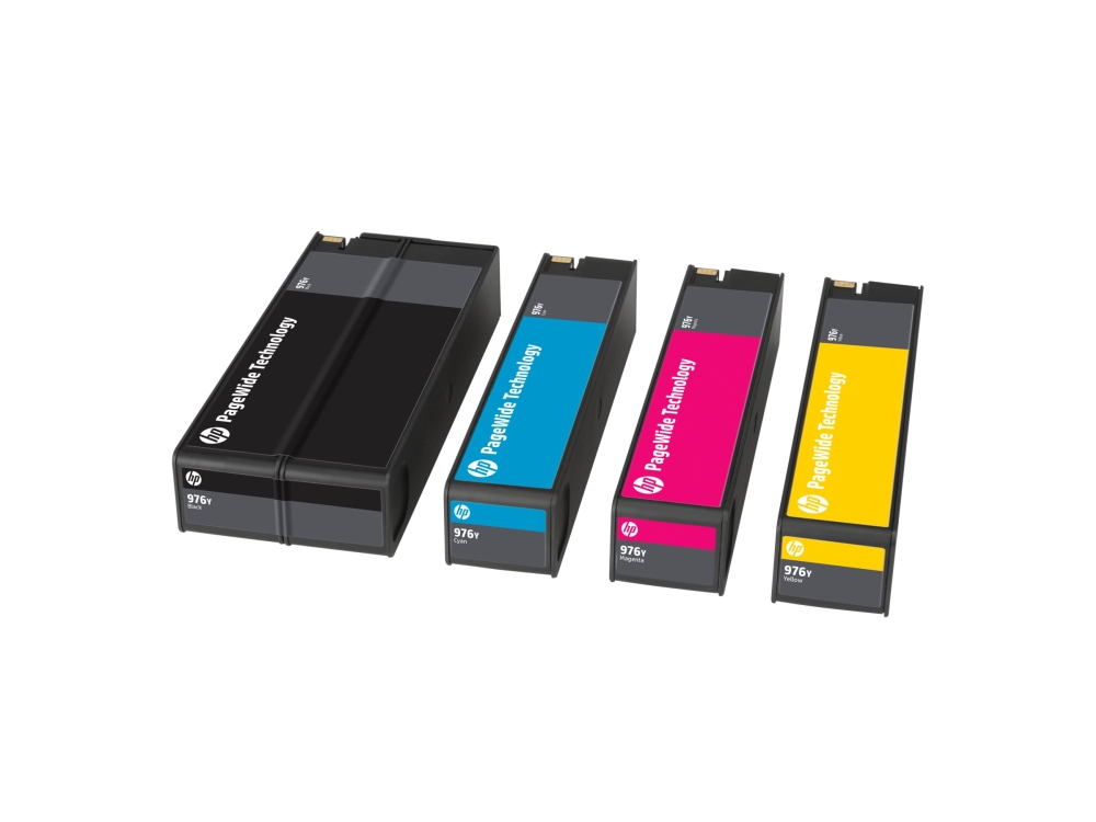 HP 982X - 114 ml - Højtydende - gul - original - PageWide - blækpatron - for PageWide Enterprise Color Flow MFP 785  PageWide Managed Color E75160, M billede