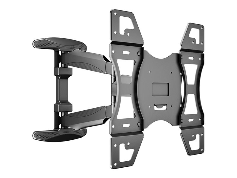 Multibrackets - Monteringssæt - For Tv - Fuld Bevægelse, Enkeltarm - Stål - Sort - Skærmstørrelse: 32"-50" - Vægmonterbar