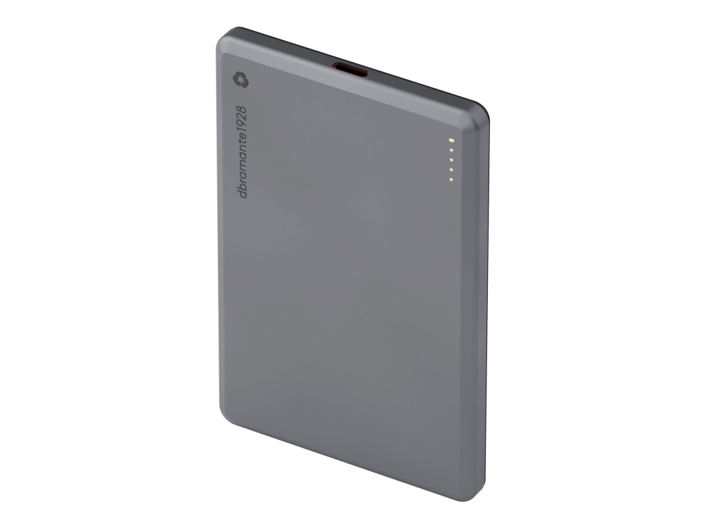 Dbramante1928 Re-Charge, Quick Charge 2.0, Quick Charge, Kabelloses Aufladen, 20 W, Grau