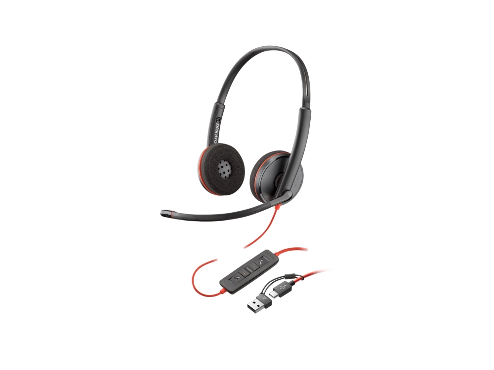 Hp Poly Headset Blackwire C3210 Mono Usb-C/A