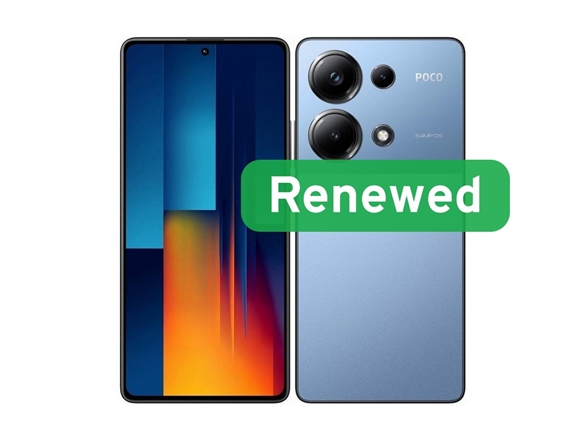 Poco Renewed Grade A++ Poco M6 Pro Blue 6.67 " Amoled 256 Gb 5G Android Pocom6pro256bluea++ (2000000886626)
