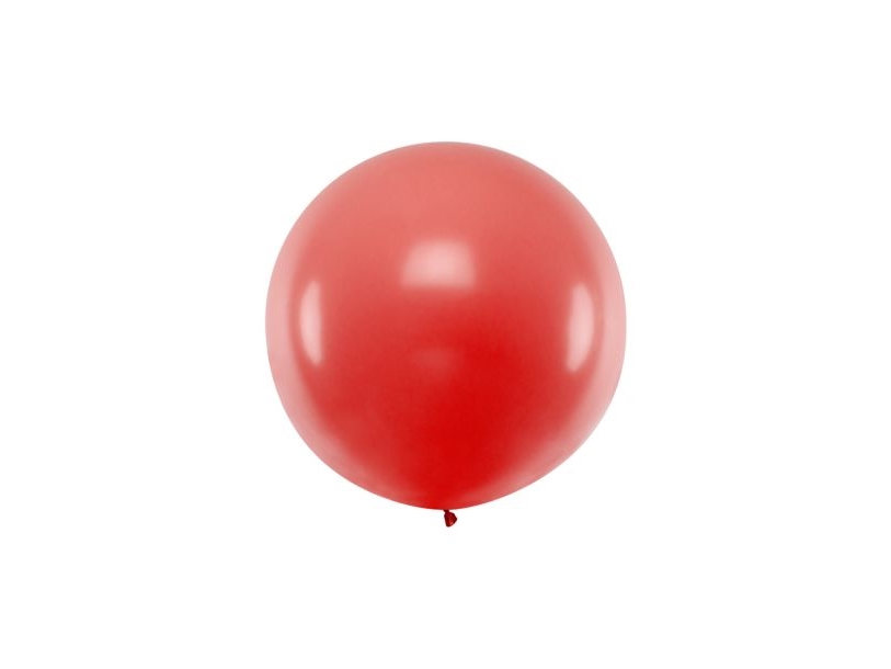 Roter Jumbo-Ballon, 1 Stück