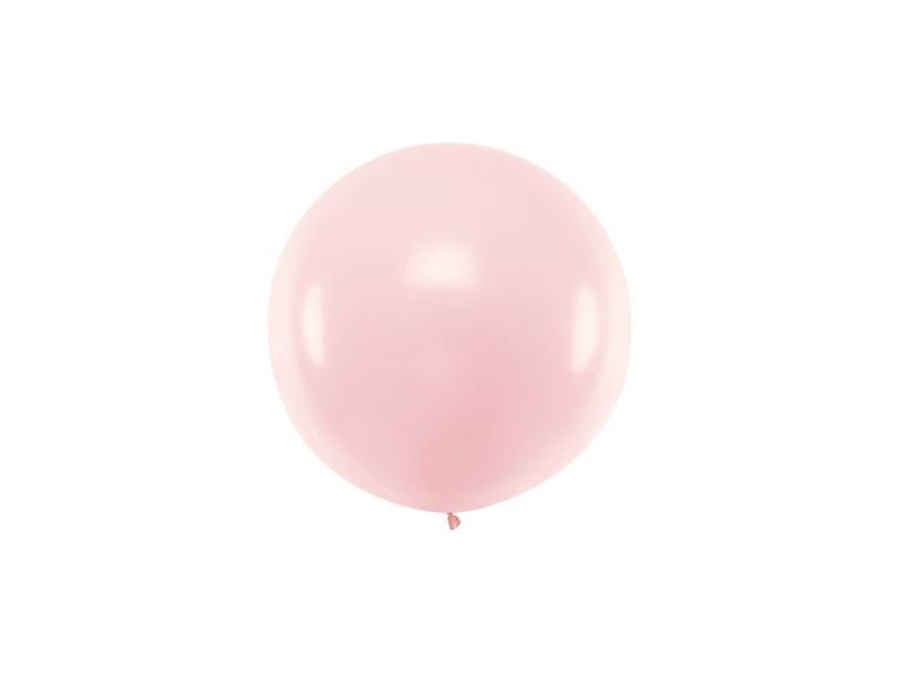 Rosa Jumbo-Ballon, 1 Stück
