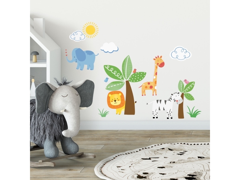 Jungle Venner Wallstickers