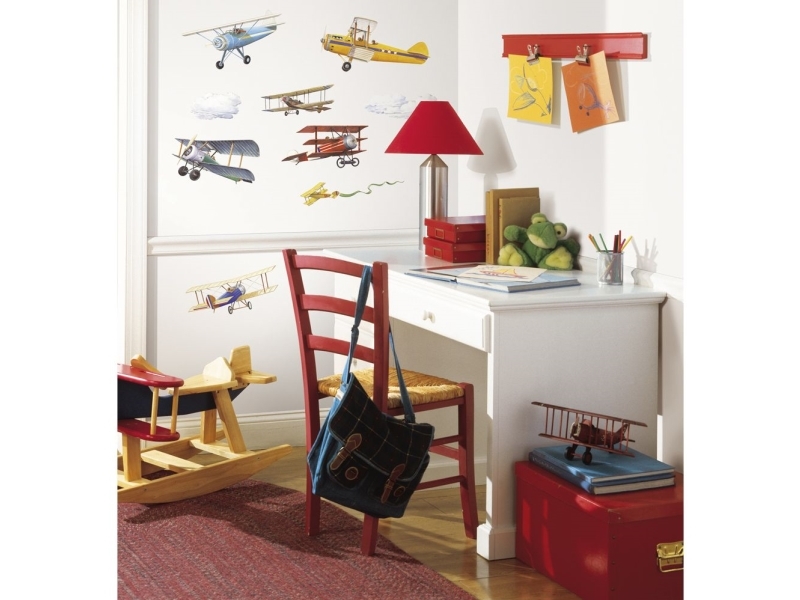 Vintage fly Wallstickers | Baby & barn - Barnrummet - Väggklistermärken | GameStuff