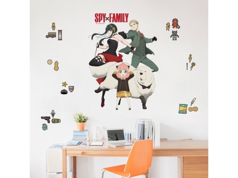 Spy x Family Wallstickers | Baby & barn - Barnrummet - Väggklistermärken | GameStuff