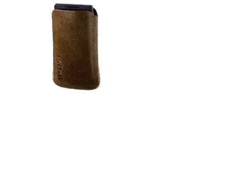 Hama NITE Toledo Sleeve læder Tobacco iPhone 3 & 4/4s