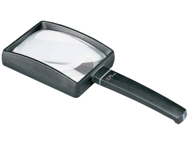 Eschenbach 2655175 Håndlup Forstørrelsesfaktor: 2.8 x Linsestørrelse: (L x B) 100 mm x 75 mm Sort