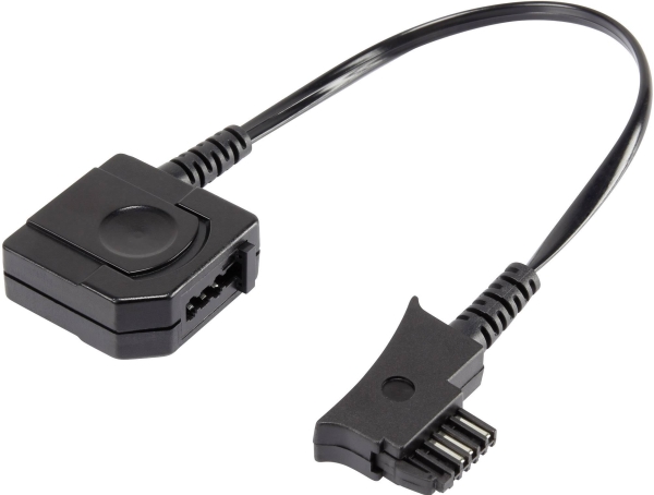 Basetech Telefon (Analog) Adapter [1X Tss-Stik - 1X Tae-N/F-Tilslutning] 10.00 Cm Sort