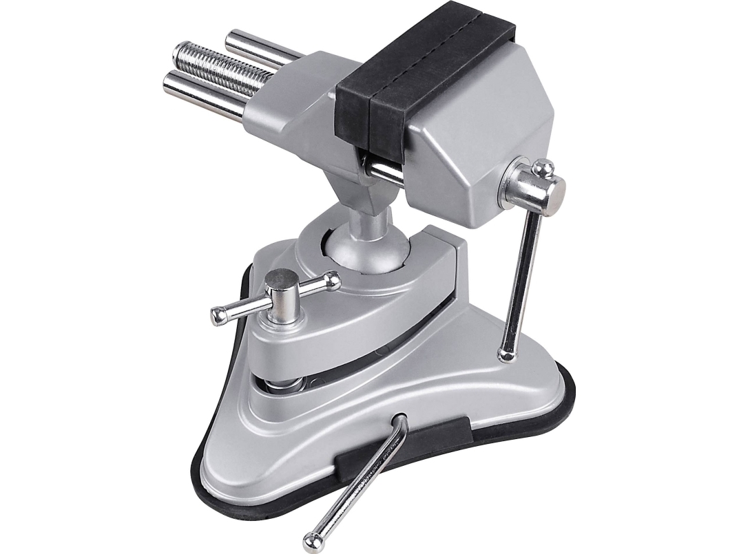 Basetech 1553063 Skruvkontakt Bakre bredd: 70 mm Spann-Weite (max.): 70 mm | Verktyg & Verkstad - För verkstaden - Skruvstäd | GameStuff