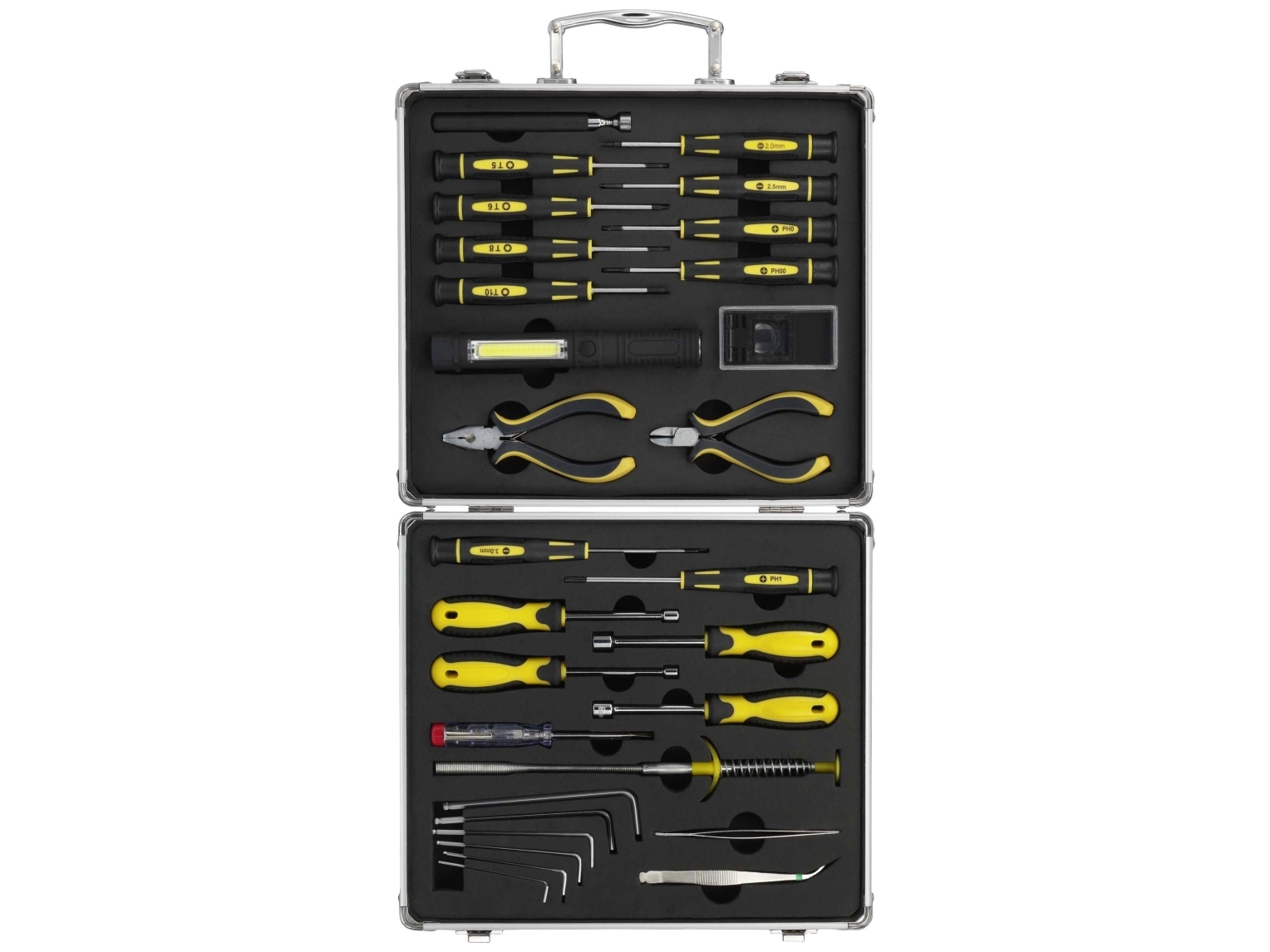 Basetech Bt-1954694 Heimwerker , Techniker , Elektriker Werkzeugsatz Im Koffer 30 Teile