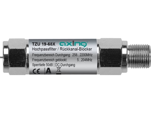 Axing högpassfilter Ethernet över koaxial returkanalblockerare (TZU01968X) | Datortillbehör - Nätverk - Övriga tillbehör | GameStuff