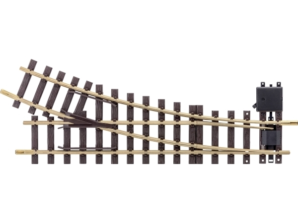 L16040 G LGB track Spår, höger 440 mm 22,5 ° 1 st | Hobby - Modelljärnväg - Skala G | GameStuff