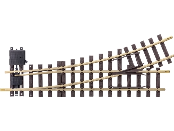 L16140 G LGB track Spår, vänster 440 mm 22,5 ° 1 st | Hobby - Modelljärnväg - Skala G | GameStuff