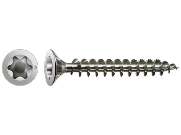 Spax R 88091 Senkkopf T-Star 1197000300253 Senkkopfschrauben 3 Mm 25 Mm T-Profil 88091 Edelstahl A2 200 Stück