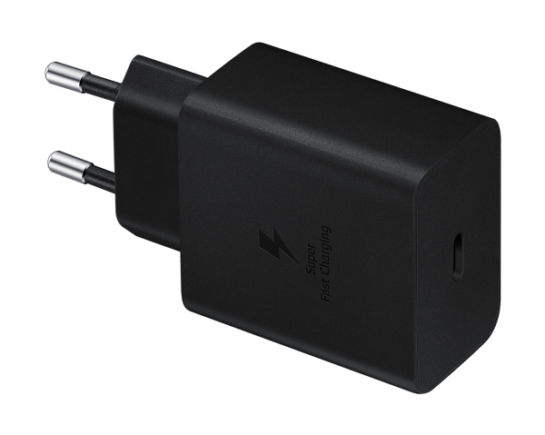 Samsung Type-C Pd-Netzladegerät Ep-T4511 45W Black 3A + Type-C Kabel - Type-C - Uk-Anschluss