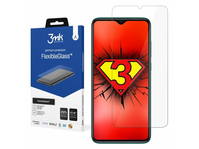 3Mk Flexibleglass, Redmi Note 8 Pro, 1 Stück(E)