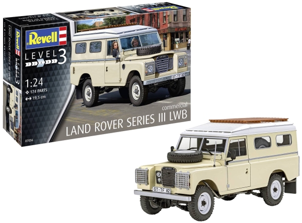 Alternativ bild 0 för Revell 07056 Land Rover Series III LWB (kommersiell) Bilmodell 1:24