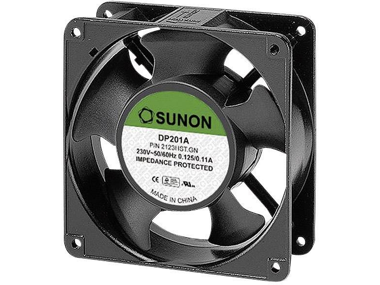 Sunon DP201A2123HST.GN Aksial tuuletin 230 V/AC 177 m³/h (L x B x K) 120 x 120 x 38 mm (L x B x K) 120 x 120 x 38 mm)