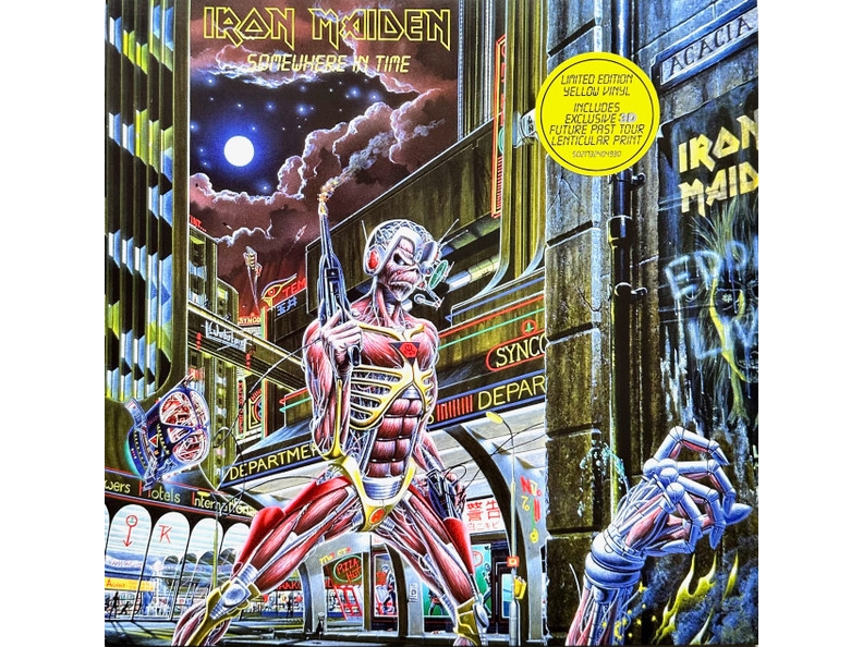 Warner Music Iron Maiden – Somewhere in Time, Rock, Vinyl, Iron Maiden, Fysiske medier, Voksne, 15/11/2024