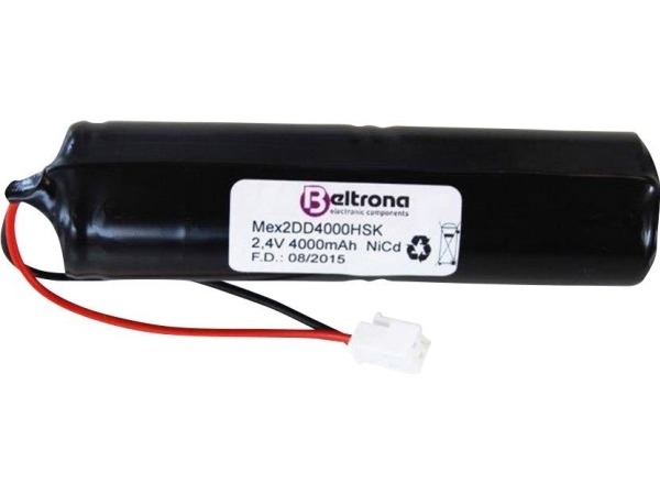 Beltrona Elrd2d4000h Notstromakku-Stecker 2,4 V 4000 Mah